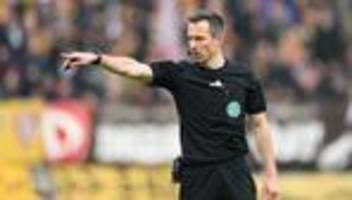 2. Fußball-Bundesliga: Rassistischer Vorfall in Dresden: DFB lobt Schiris und Clubs