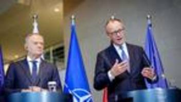 Regierungskonsultationen: Merz beschwört Einigkeit Europas in Ukraine-Verhandlungen