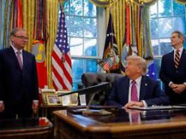 wer folgt powell?: trump: weiß, wen ich als neuen fed-chef auswählen werde