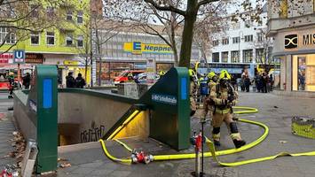 Brand an der Schloßstraße: U9 in Steglitz noch wochenlang gesperrt