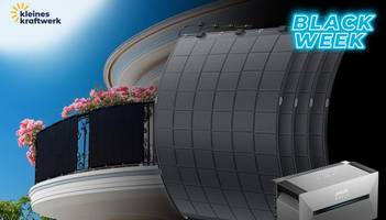 cyber monday deal: flexible solarmodule für unabhängige stromversorgung