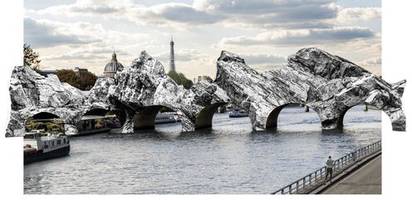 Paris: JR plant Pont-Neuf-Hommage an Christo und Jeanne-Claude
