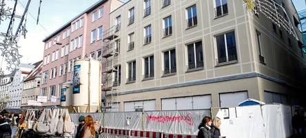 Der Blick auf „Anna 17“ in der Augsburger Fußgängerzone ist frei