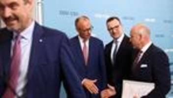 rentendebatte: union will abstimmung zur rente bei fraktionssitzung proben