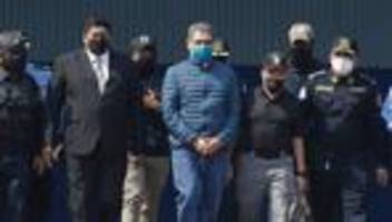 Trumps Begnadigung: Als Drogenboss verurteilter Ex-Präsident von Honduras frei