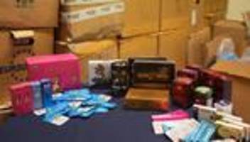 unterfranken: zoll findet mehr als 50.000 nicht erlaubte potenzmittel