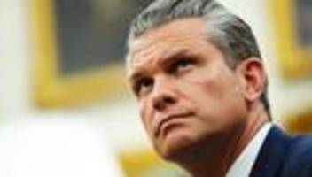 pete hegseth: war's das für den kriegsminister?