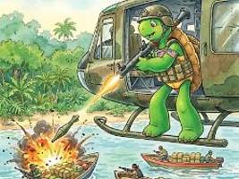 Schildkröte mit Panzerfaust: Hegseth lässt Zeichentrickfigur Franklin Drogenschmuggler jagen