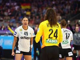 vierter sieg im vierten wm-spiel: dhb-frauen lösen färöer-problem nach 15 schwierigen minuten