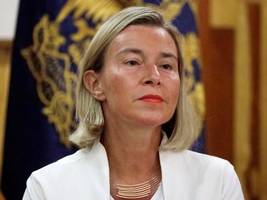 Korruptionsermittlungen: Medien: Frühere EU-Außenbeauftragte Mogherini festgenommen