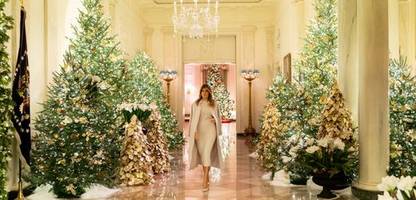 Weihnachten in Washington: So schmückten die First Ladys das Weiße Haus