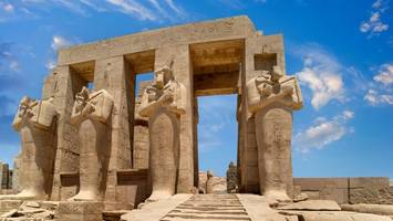 archäologie-sensation: „haus des lebens“ in luxor freigelegt