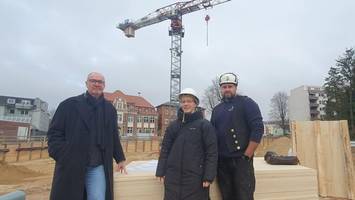 mietwohnungen und ein hospiz im stadtzentrum: jetzt wird gebaut