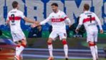 Achtelfinale im DFB-Pokal: Eigentor und Rot für Bochums Strompf: VfB im Pokal weiter