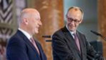 Kanzlerbesuch: Anerkennung von Berufsabschlüssen: Merz lobt Berlin