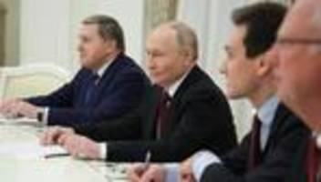 krieg in der ukraine: gespräche zwischen putin und witkoff verlaufen offenbar ergebnislos