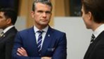 us-verteidigungsminister: pete hegseth will bei militärschlag keine Überlebenden gesehen haben