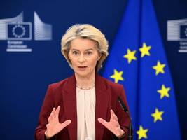 EU und Ukraine: Wie von der Leyen russische Milliarden umleiten will