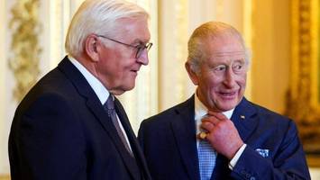historischer staatsbesuch: steinmeier trifft könig charles iii.