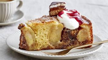 Winterlicher Dominostein-Bratapfel-Kuchen