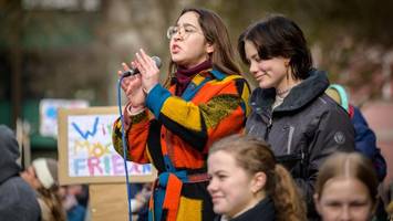 Schüler streiken wegen Wehrpflicht: Behörde droht Schulschwänzern