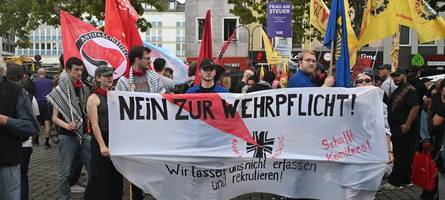 endstation kriegerdenkmal: schulstreik gegen wehrpflicht soll durch augsburg ziehen