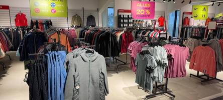 sporthändler eröffnet ein neues outlet in stadtbergen