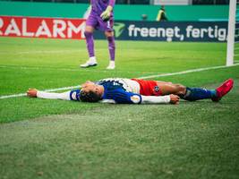 dfb-pokal: kiel schlägt den hsv im elfmeterschießen