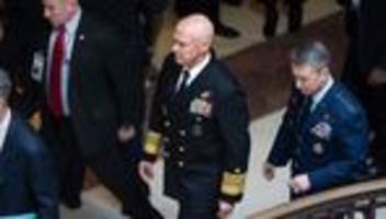 us-angriff auf boot: us-admiral weist bericht über befehl zu tötung von Überlebenden zurück