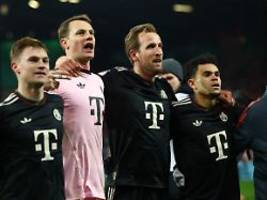 kurioses spiel voller aufreger: beim jubeln zeigt sich, wie extrem wichtig dieser sieg für den fc bayern ist