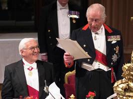 Steinmeier in Großbritannien: 760 Gläser auf die Freundschaft