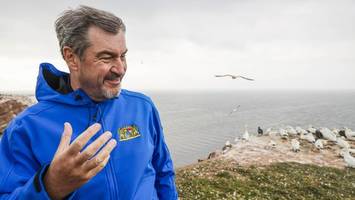 Helgoland: 42 Polizisten müssen Söder-Show auf der Insel sichern