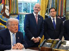 auslosung für die wm 2026: die fifa zu gast bei ihrem freund