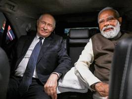 Putin in Delhi: „Indien ist nicht neutral“