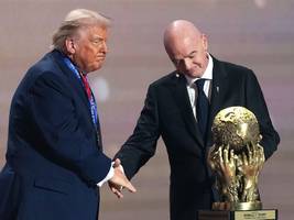 WM-Auslosung: Die Fifa wirft sich vor Trump in den Staub