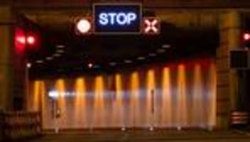 Bauarbeiten: Elbtunnel und A7 am Wochenende voll gesperrt