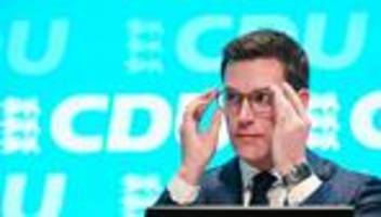 Vorstandwahlen: CDU-Chef Hagel ruft zum Kampf gegen AfD auf