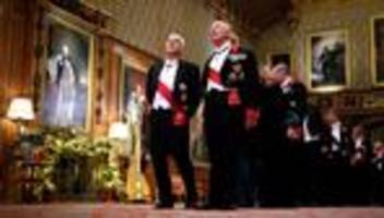 staatsbesuch in großbritannien: solang er keinen löffel klaut!