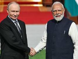 angebliche friedensbemühungen: putin spricht detailliert mit modi über ukraine