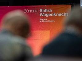 Entscheidung am Wochenende: BSW-Spitze will Parteinamen erst später ändern