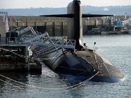 soldaten geben schüsse ab: frankreich sichtet drohnen über stützpunkt für atom-u-boote
