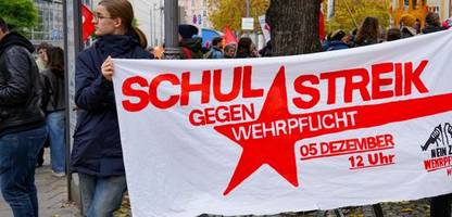 Stimmen zum Protest gegen die Wehrpflicht: Das sagen Schüler zur Wehrdienstreform