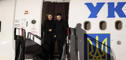 wolodymyr selenskyj: drohnensichtung nahe der flugroute bei dublin-besuch