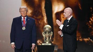 WM-Auslosung mit Infantino und Trump: Zwei riesige Egos drängen Fußball an Rand