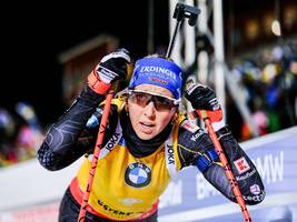 deutsches biathlon-team im weltcup: scheibenkleister