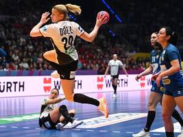 handballerin döll bei der wm: oberkommissarin auf torejagd