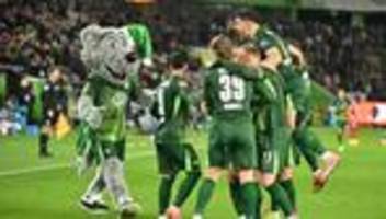 Fußball-Bundesliga: Erster Heimsieg seit Januar: VfL Wolfsburg schlägt Union