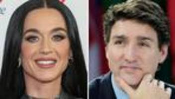Popstar: Katy Perry postet Fotos und Videos mit Justin Trudeau