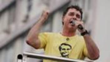 Präsidentenwahl in Brasilien: Sohn von inhaftiertem Bolsonaro will Präsident werden