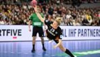 WM der Handballerinnen: DHB-Team nach Sieg über Spanien bereit fürs Viertelfinale